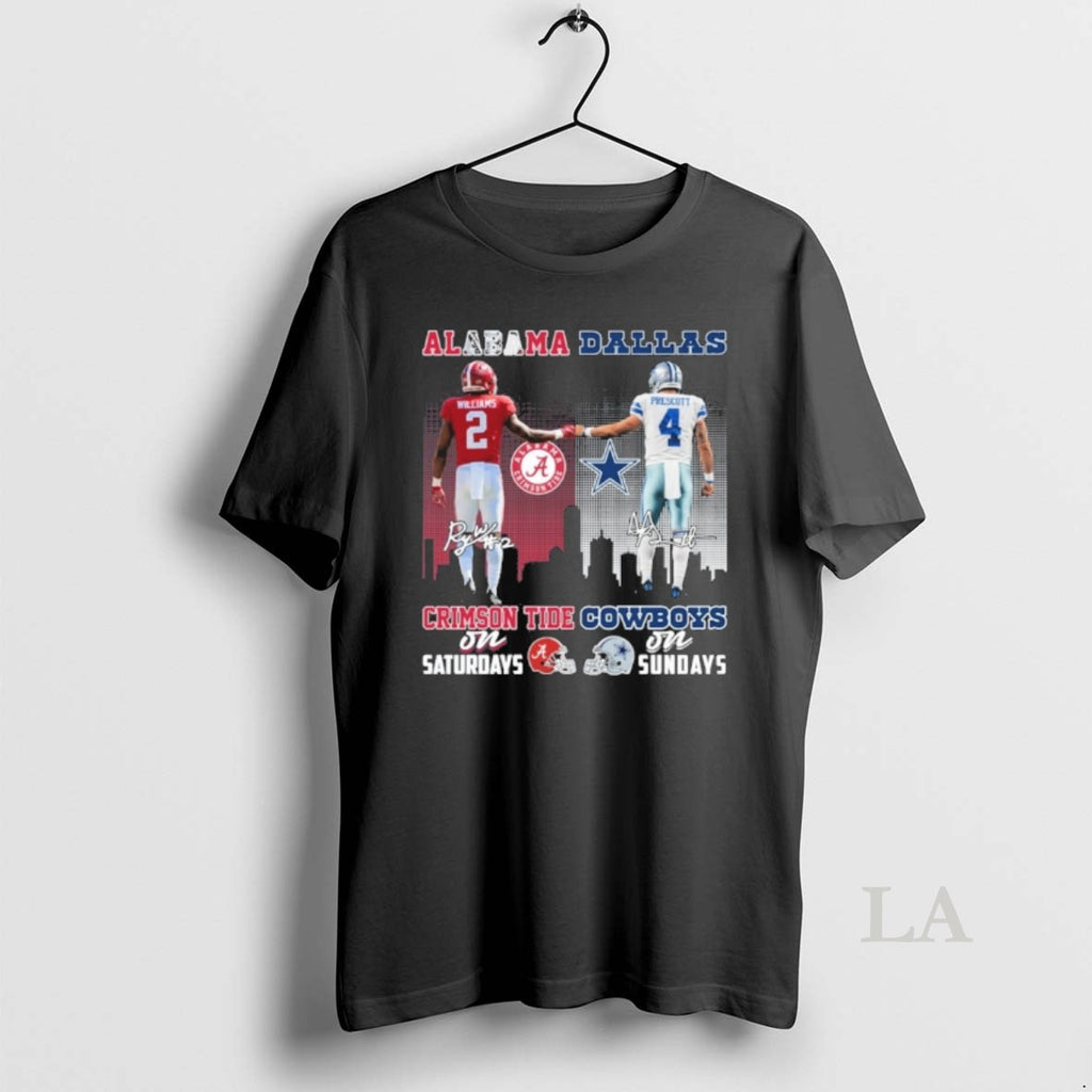 Original 4imck25q Williams Alabama On Saturdays And Prescott Cowboys On Sundays