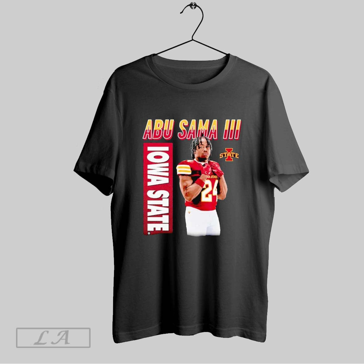 Original Abu Sama Iii Portrait Iowa State Football