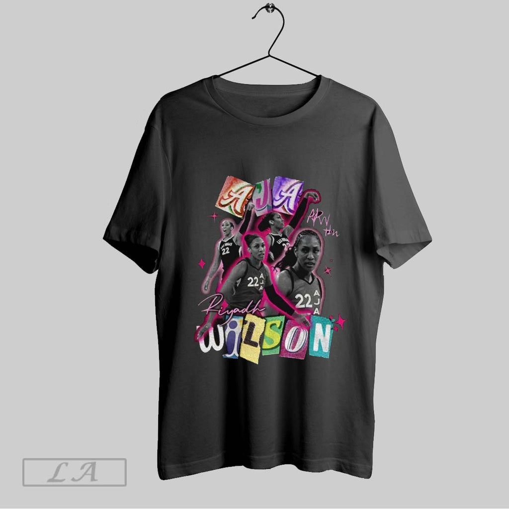 Original Aja Wilson Las Vegas Aces Star Graphic