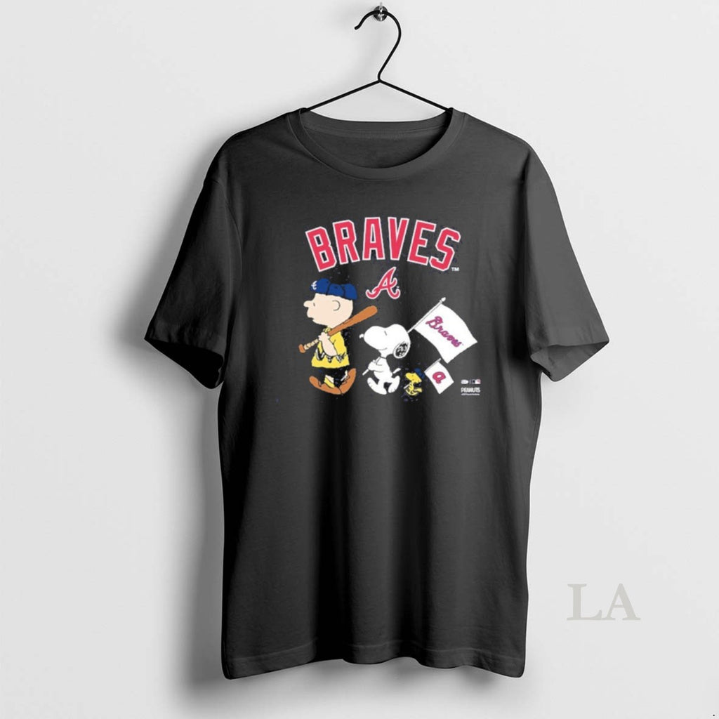 Original Atlanta Braves X The Peanuts Flag Parade