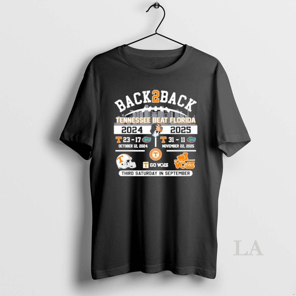 Original Back 2 Back Tennessee Beat Florida 2024 2025 Go Vols