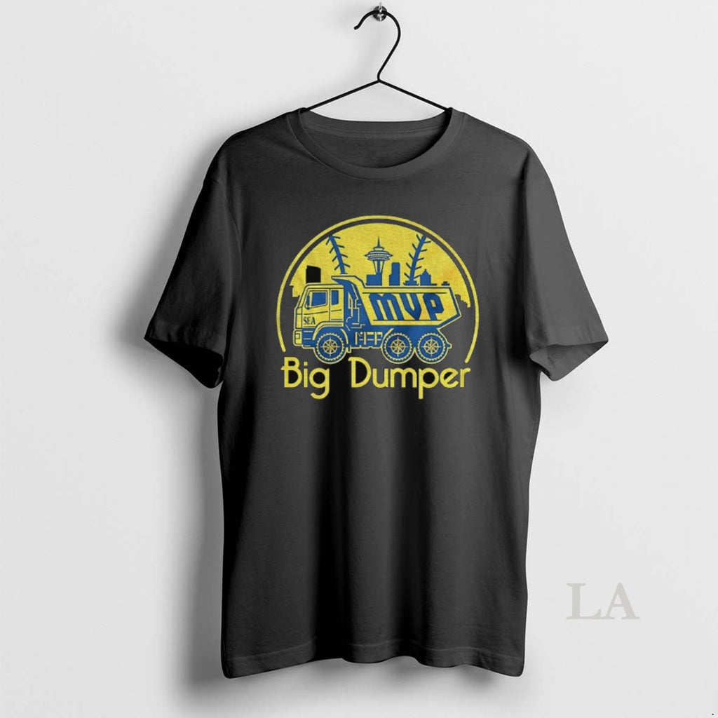 Original Big Dumper Mvp Trucking Thing Seattle Mariners Mlb Baseball 2025 Logo