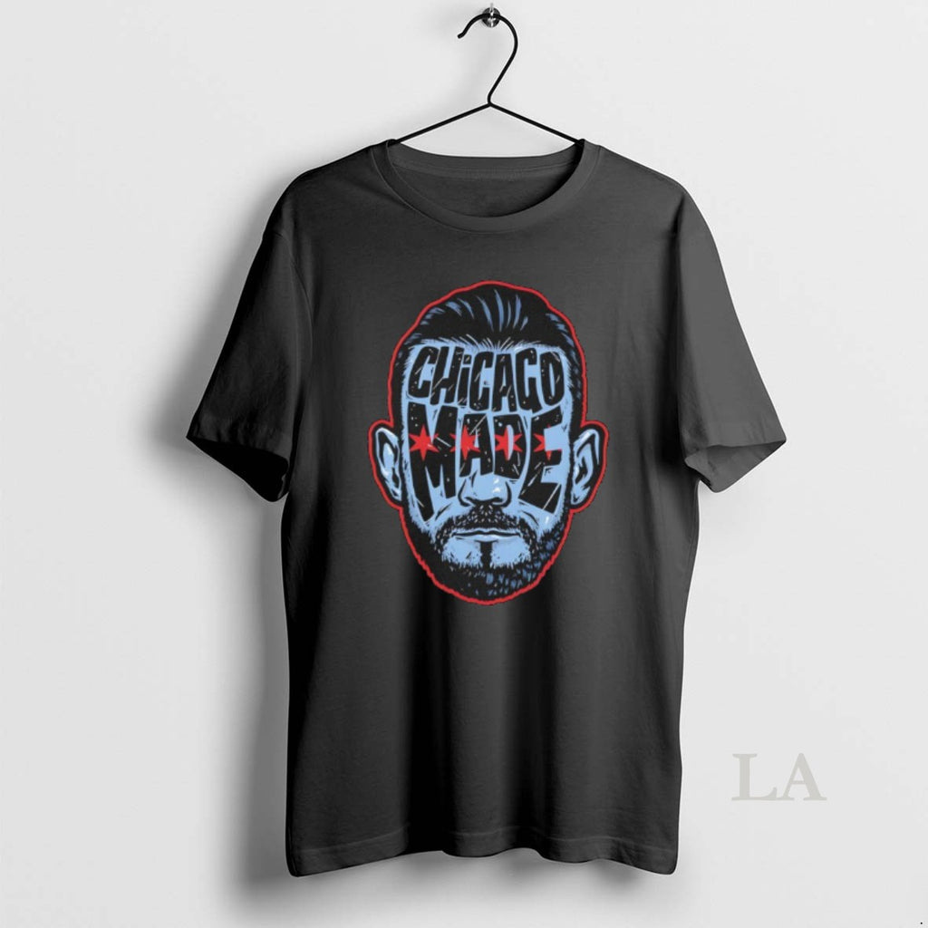 Original Cm Punk Chicago Made Big Face Silhouette