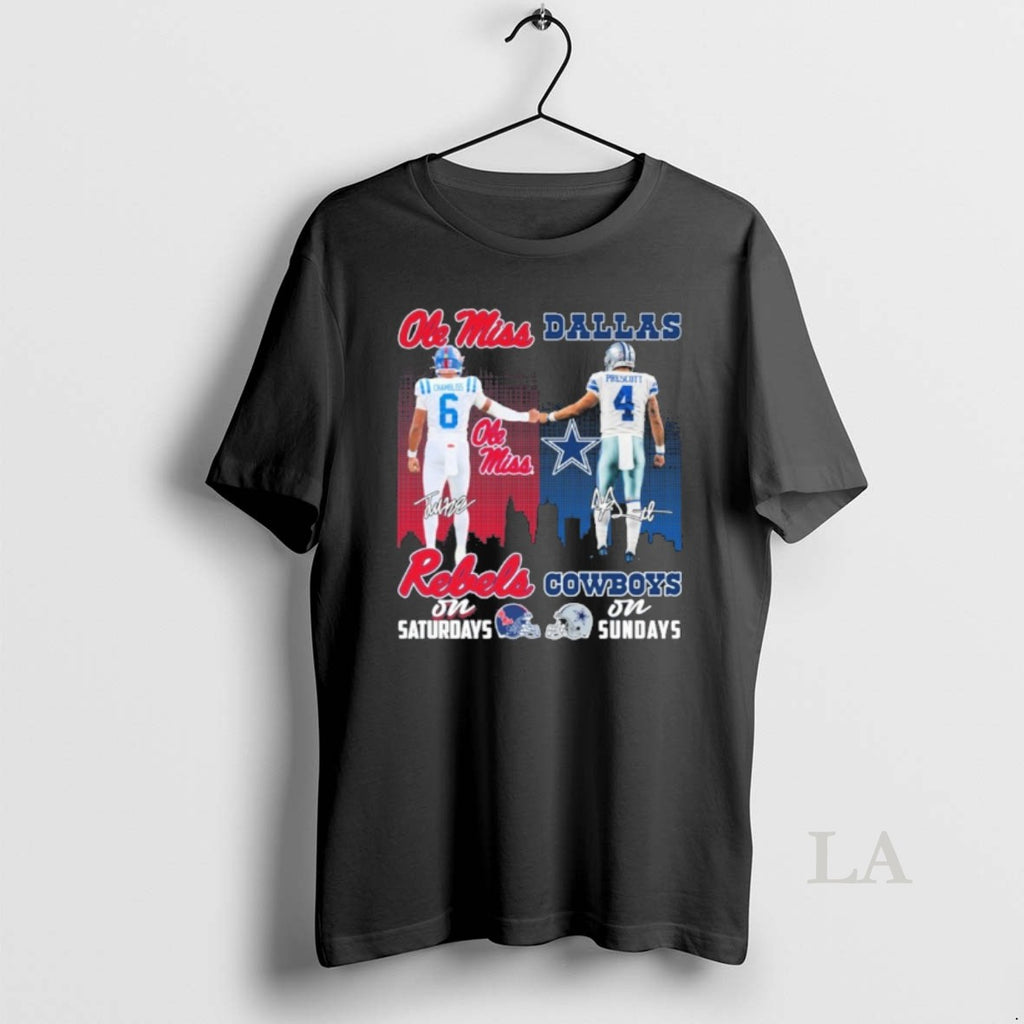 Original Chambliss Ole Miss On Saturdays And Prescott Cowboys On Sundays