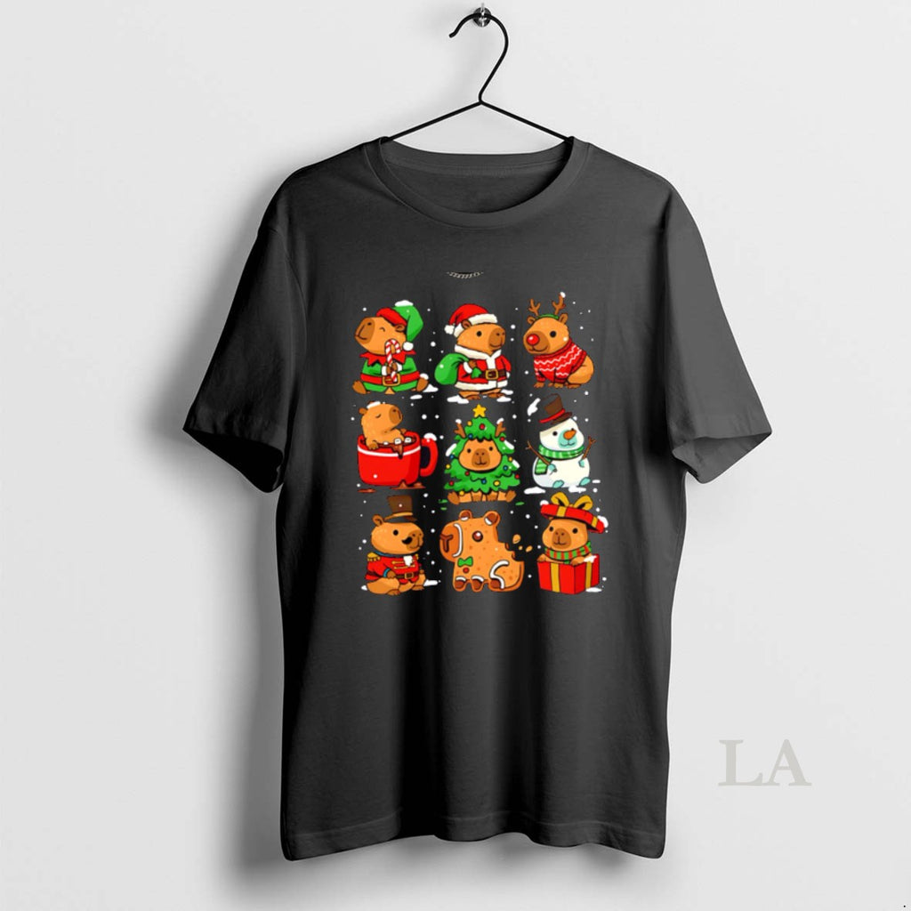 Original Christmas Capybaras 2025 Cute Style