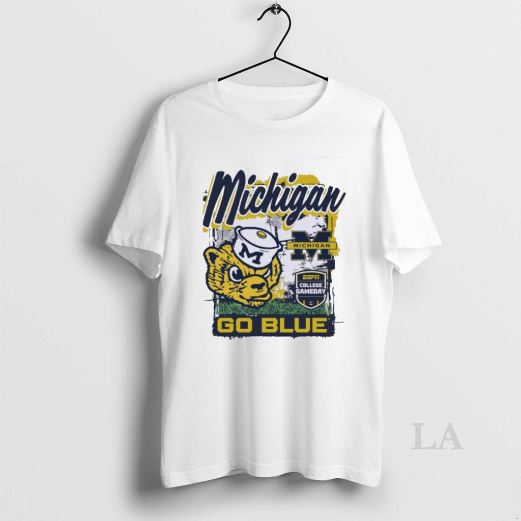 Original College Gameday 2025 Michigan Football Mascot Go Blue