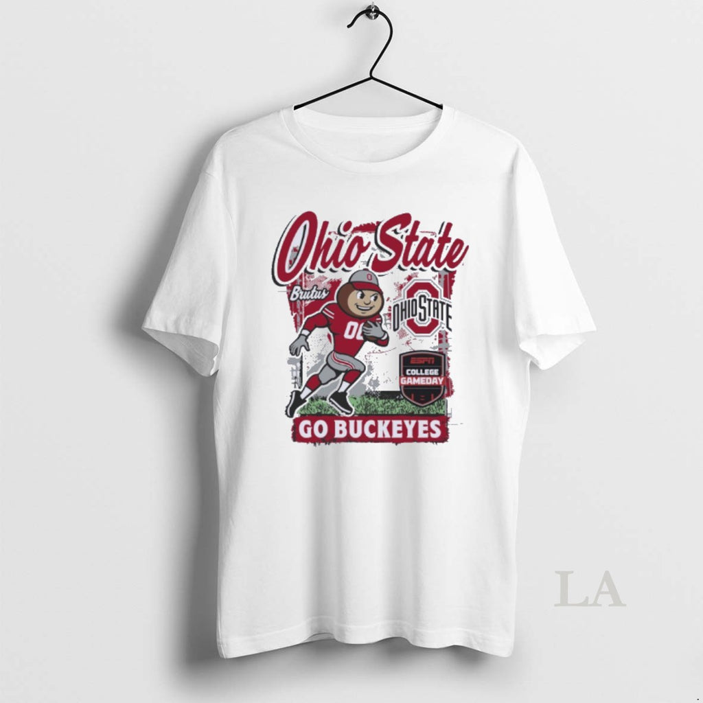 Original College Gameday 2025 Ohio State Mascot Runner Go Buckeyes