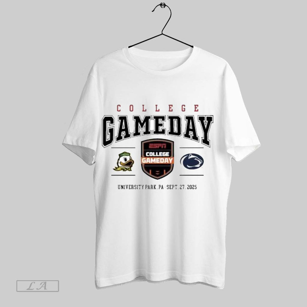 Original College Gameday Oregon Vs Penn State University Park Pa Sept 27 2025