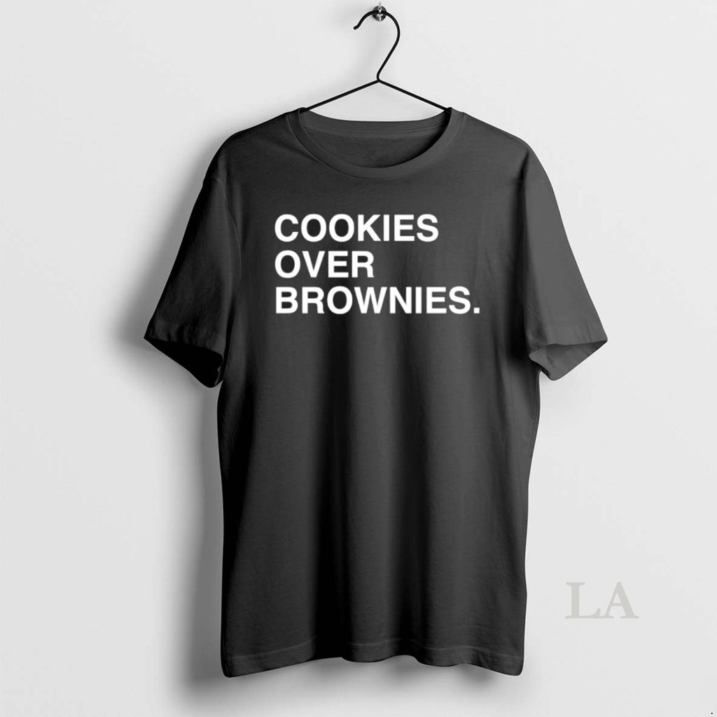 Original Cookies Over Brownies