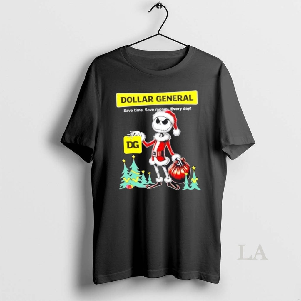 Original Dollar General X Jack Skellington Santa Isnt Real Christmas