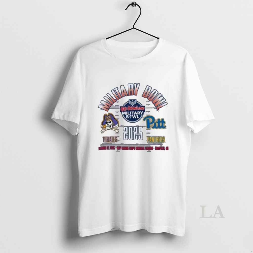 Original Ecu Pirates Vs Pitt Panthers 2025 Military Bowl Matchup