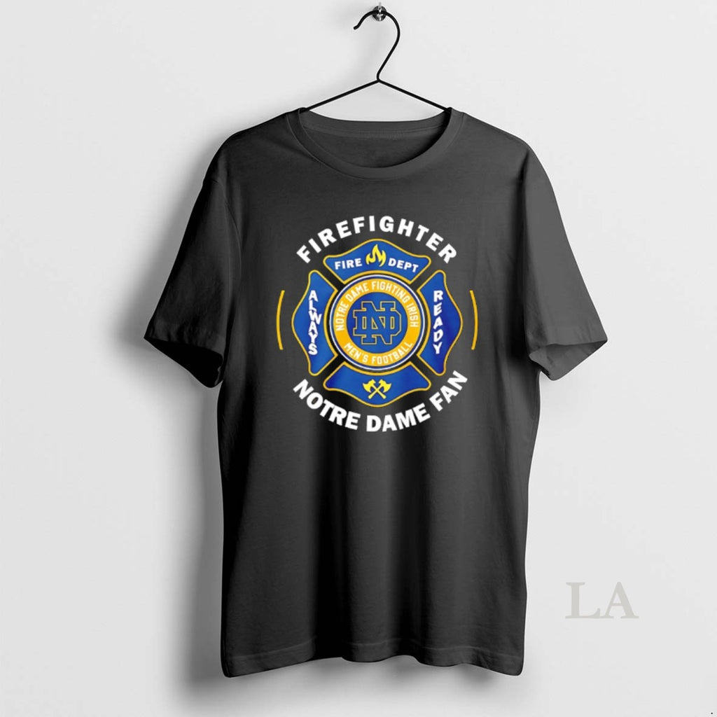 Original Firefighter Notre Dame Pride Fan