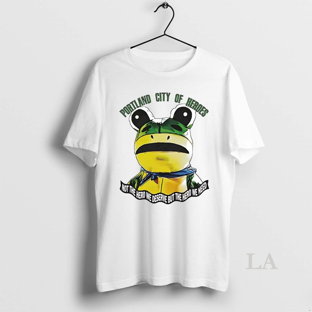 Original Frog Portland City Of Heroes Not The Hero We Desire But The Hero We