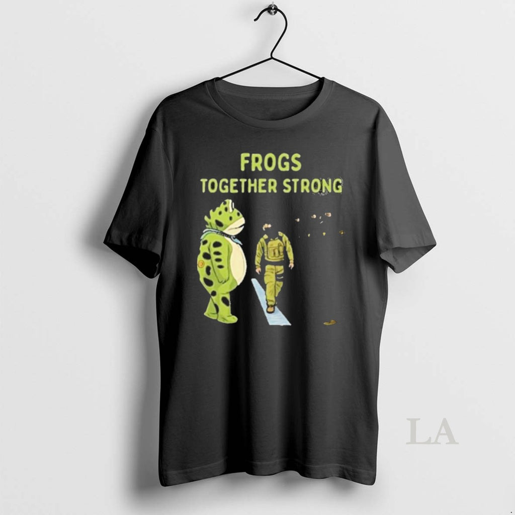 Original Frog Protest Frogs Together Strong 2025