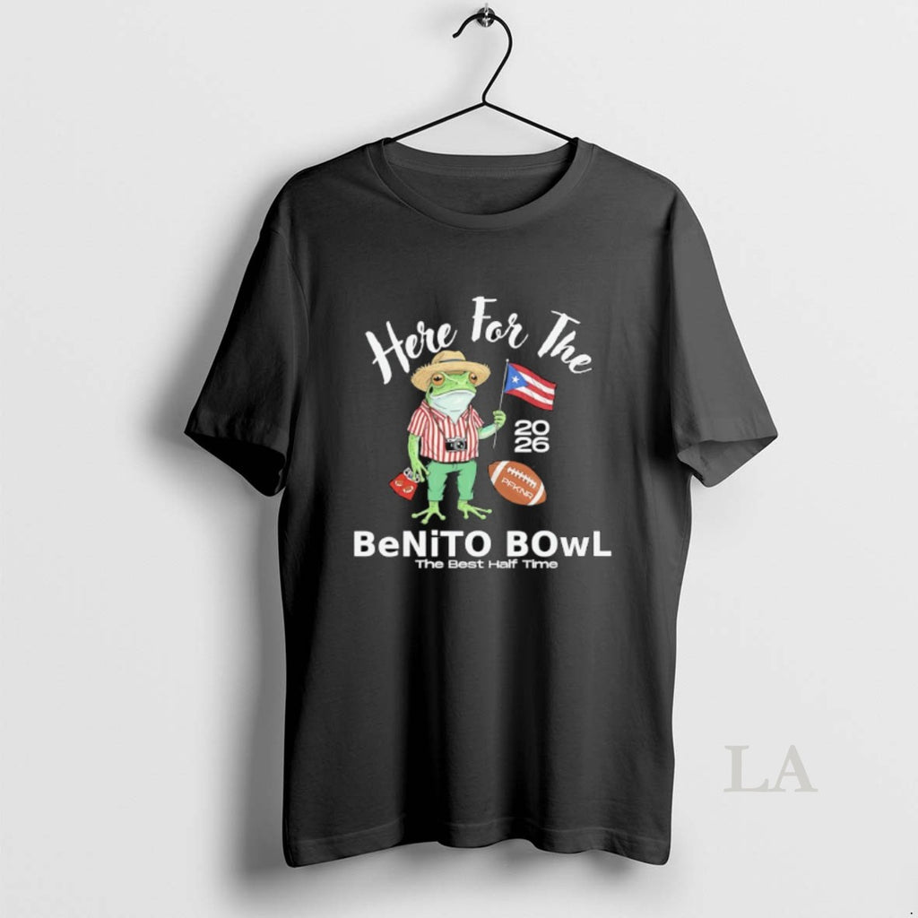 Original Frog Here For The Benito Bowl 2026 The Best Half Time