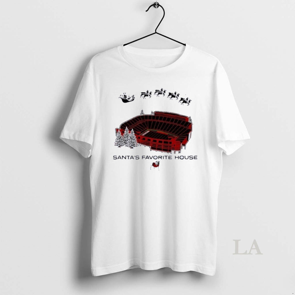 Original Georgia Bulldogs Santas Favorite House Christmas