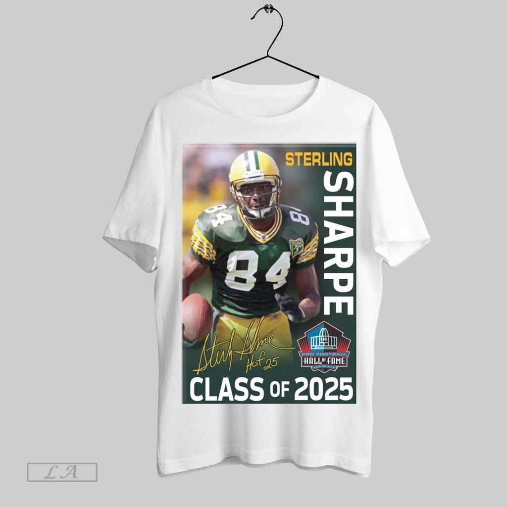 Original Green Bay Packers 84 Sterling Sharpe Pro Football Hof Class Of 2025 Signature