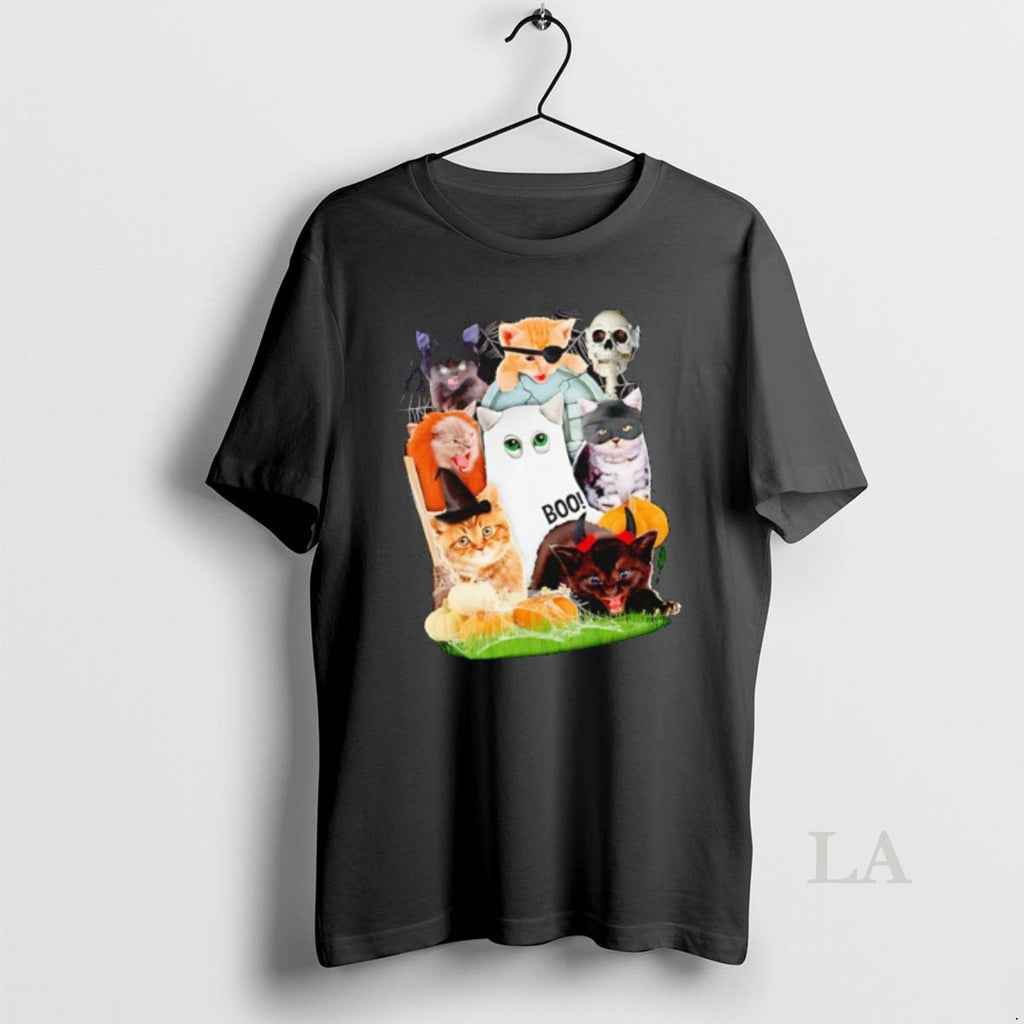 Original Halloween Cat Collage