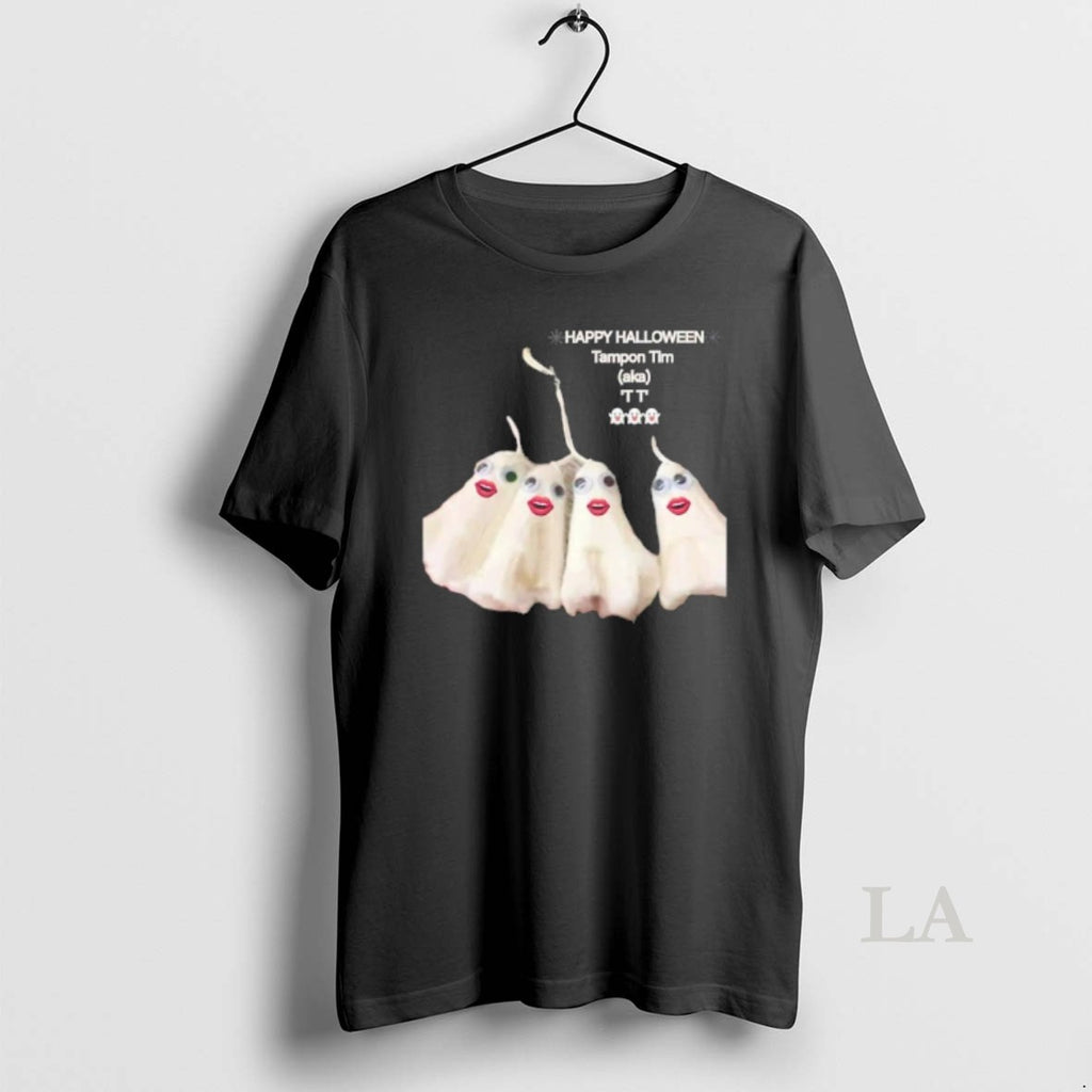 Original Happy Halloween Tampon Ghosts Tim