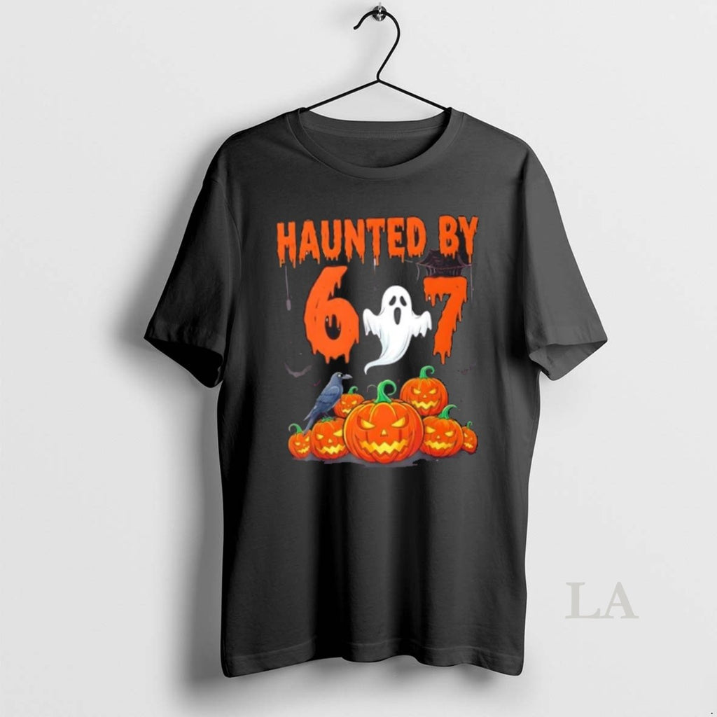 Original Haunted By 6 Or 7 Halloween Ghost