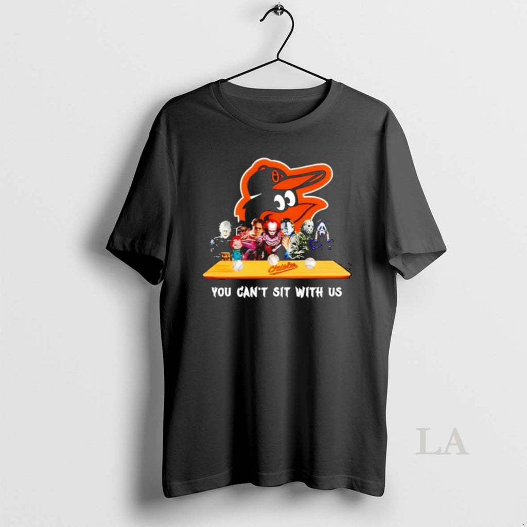 Original Horror Movie Characters You Cant Sit With Us Baltimore Orioles Halloween