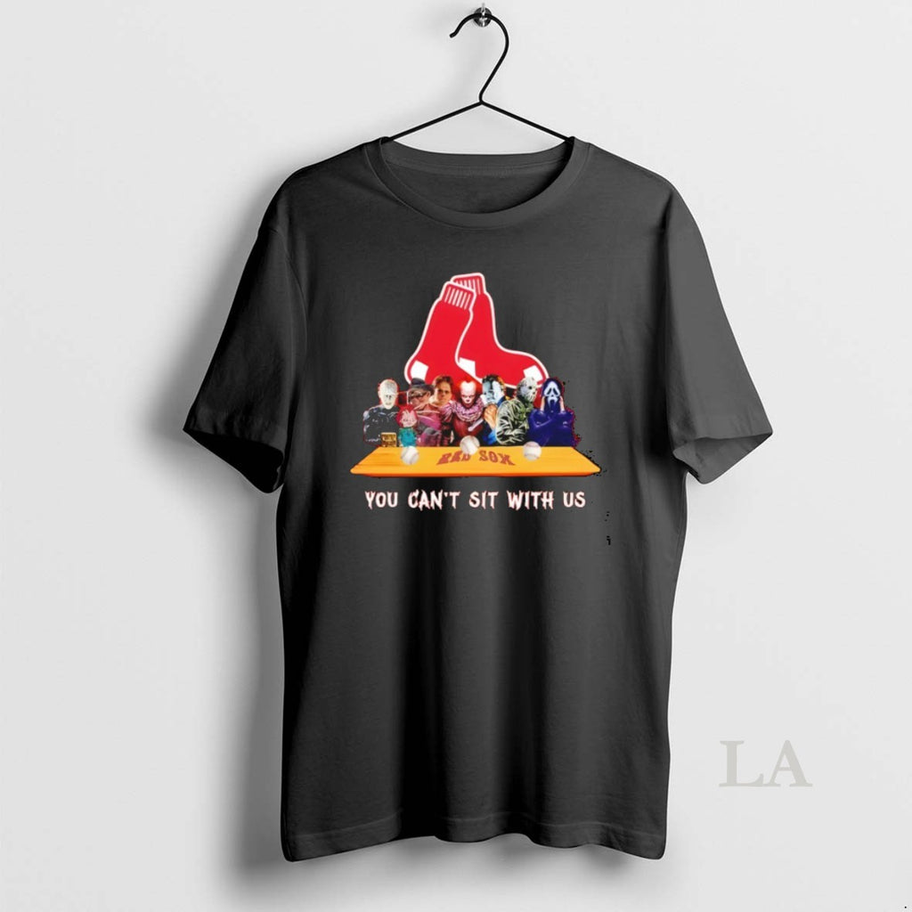 Original Horror Movie Characters You Cant Sit With Us Boston Red Sox Halloween