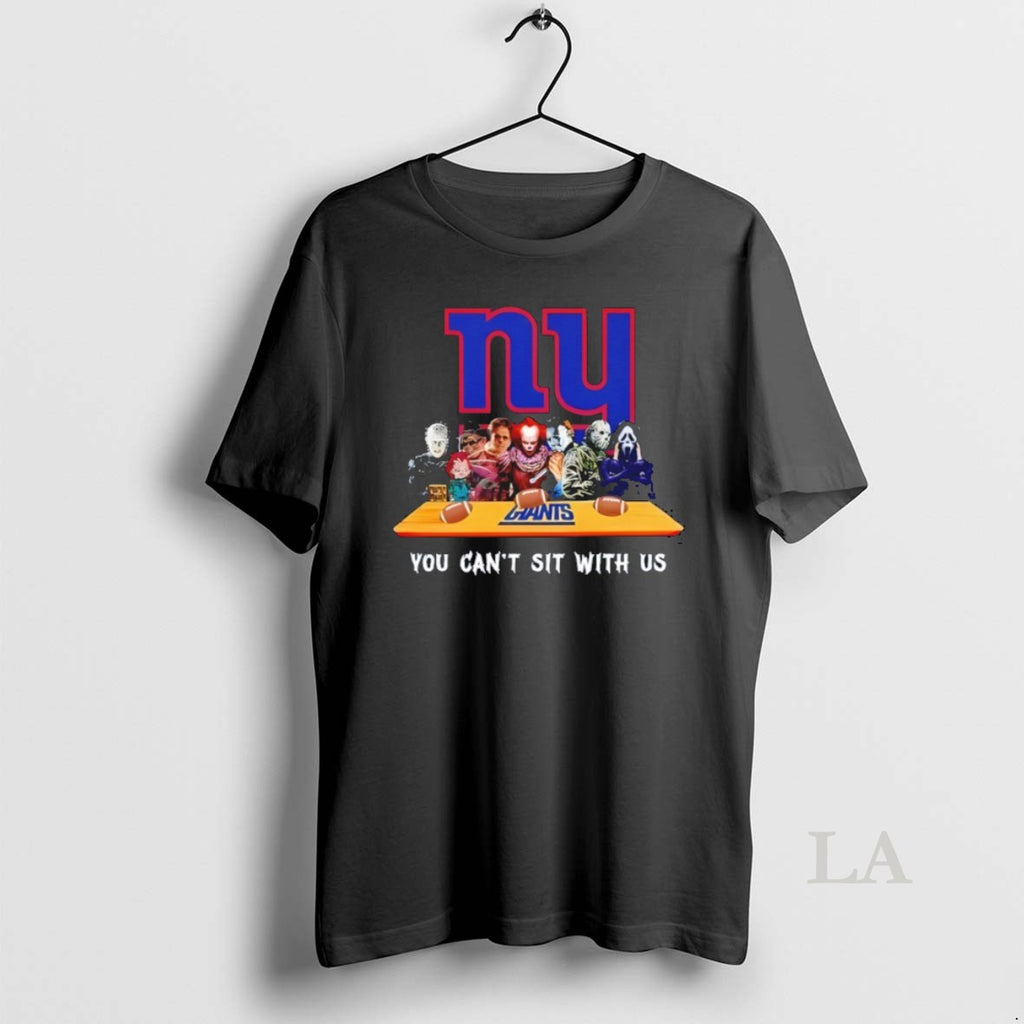 Original Horror Movie Characters You Cant Sit With Us New York Giants Halloween