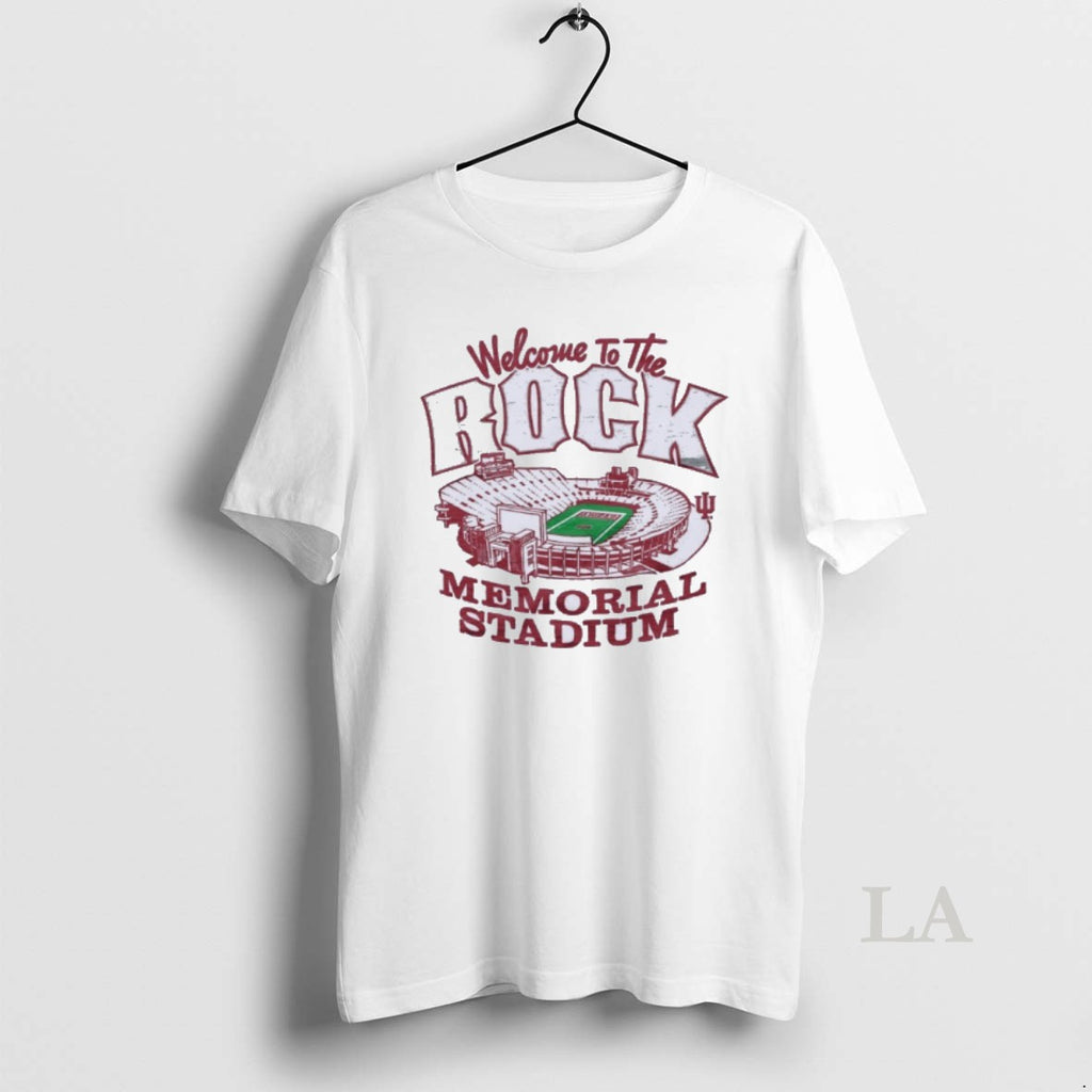 Original Indiana University Memorial Stadium Welcome To The Rock