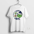 Original Indianapolis Colts X Santa Grinch I Love Colts Christmas White