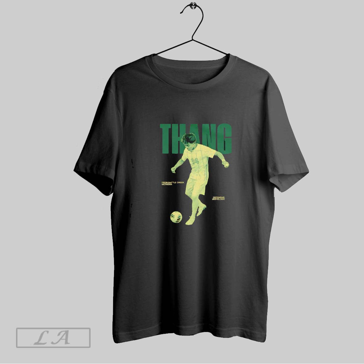 Original Jadon Thang Northern Michigan Soccer Defesive Midfielder Vintage
