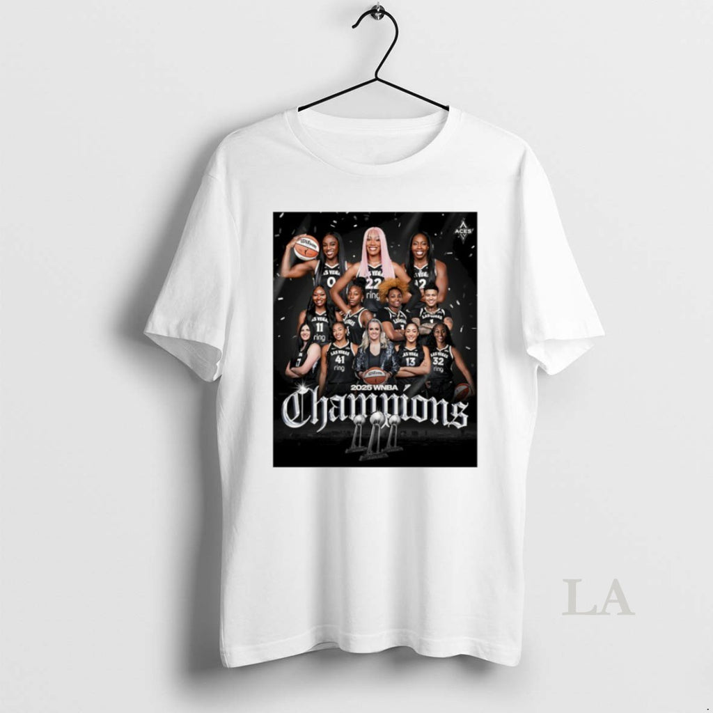 Original Las Vegas Aces 2025 Wnba Champions Raise The Stakes