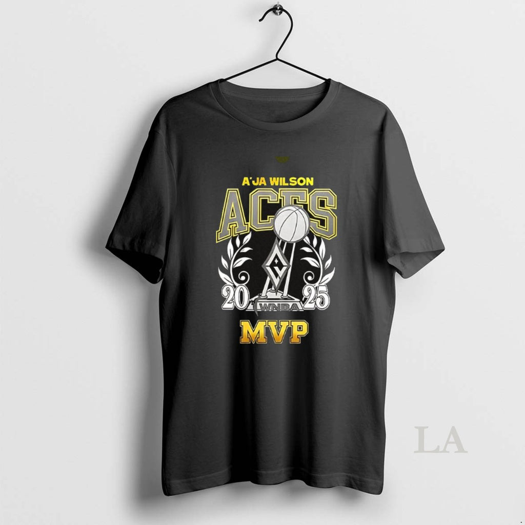 Original Las Vegas Aces Aja Wilson Mvp 2025 Wnba Finals Two Sided Mugs And