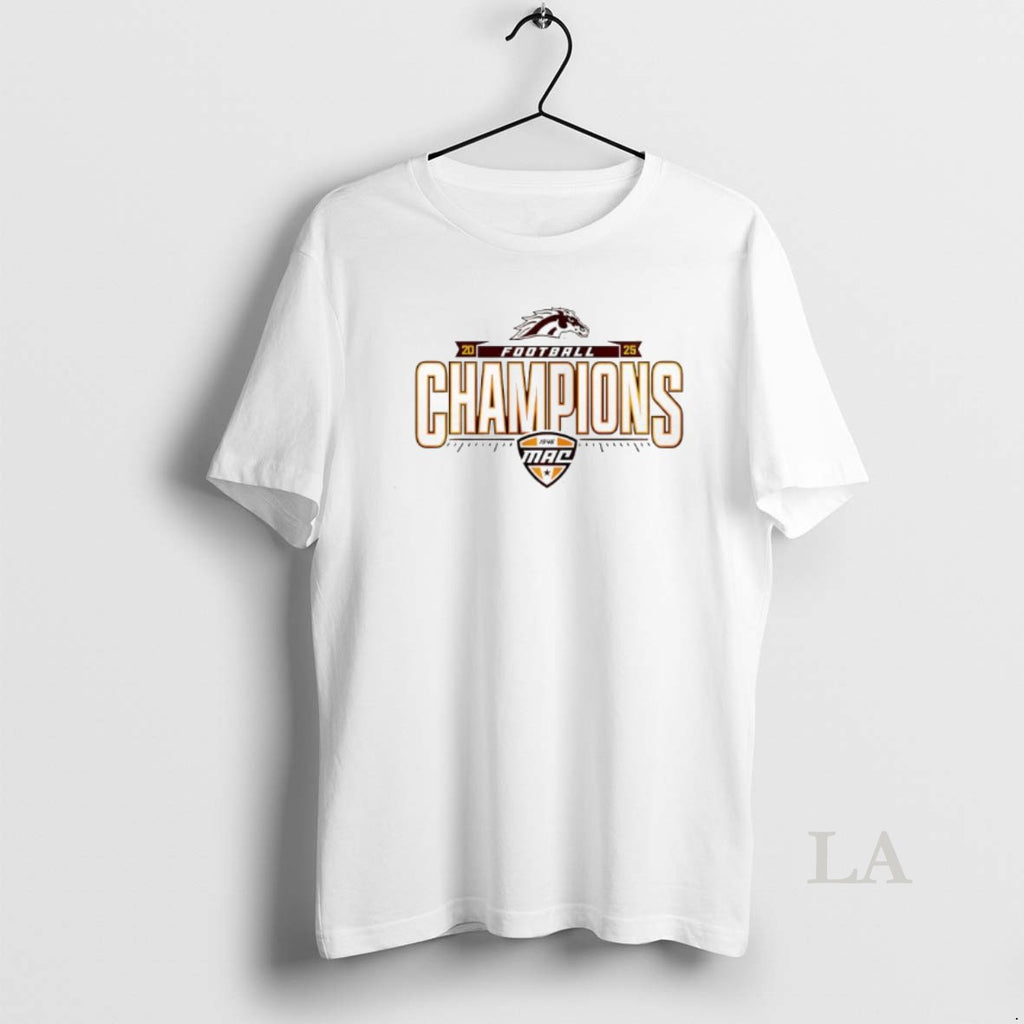 Original Mac Champions 2025 Western Michigan Victory Logo