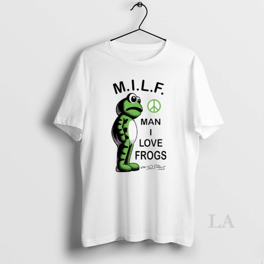 Original Milf Man I Love Frogs United Snakes