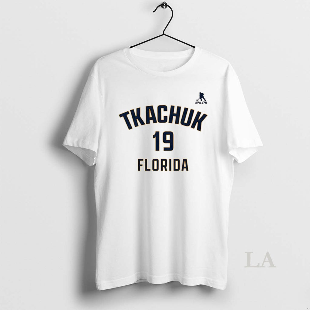 Original Matthew Tkachuk 19 Florida Panthers Hockey Name And Number Circle