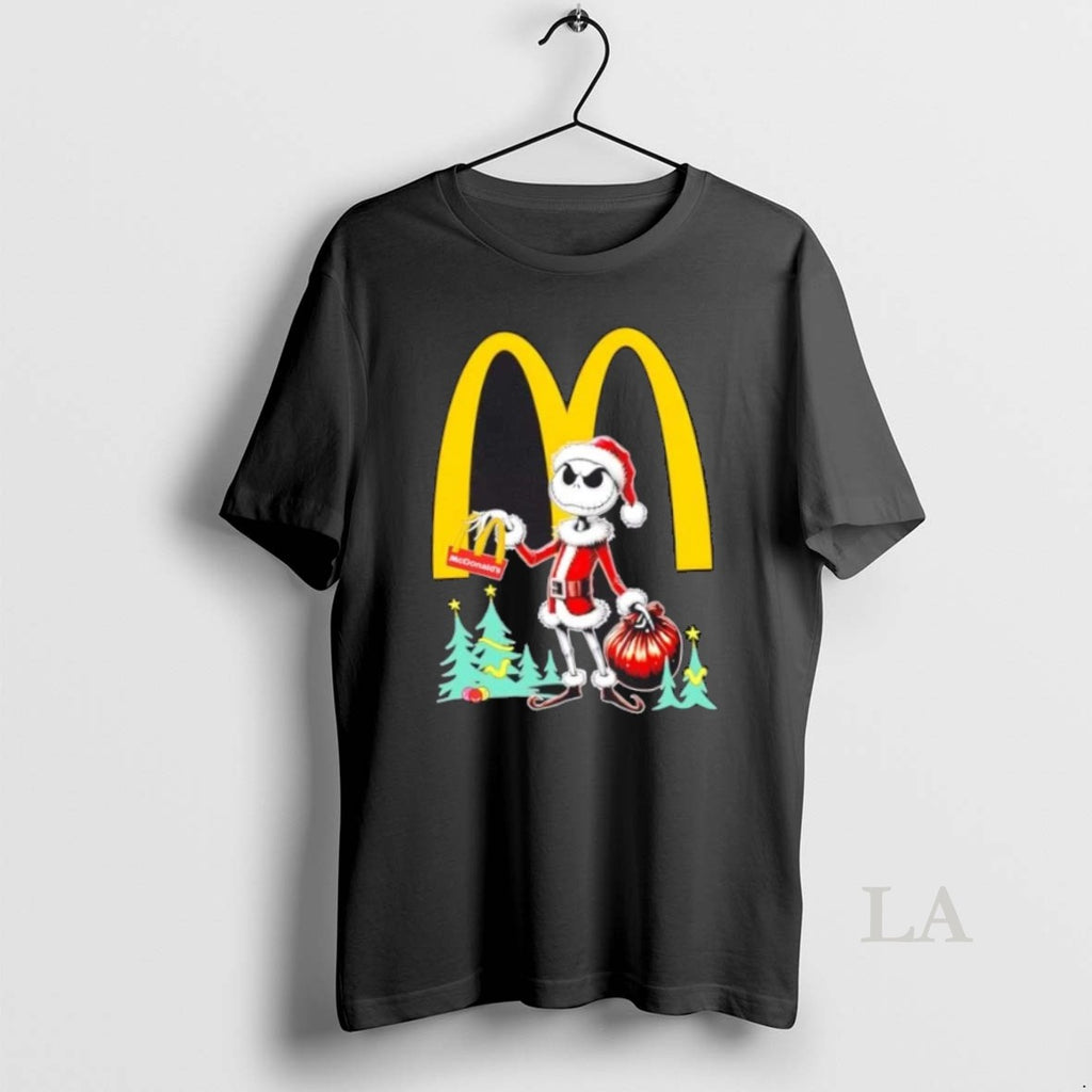 Original Mcdonalds X Jack Skellington Santa Isnt Real Christmas