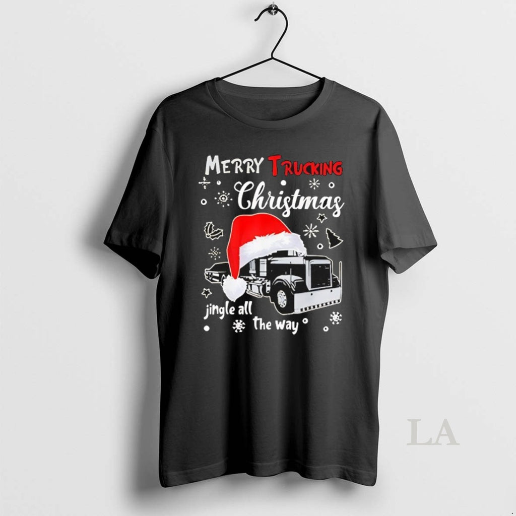 Original Merry Trucking Christmas Jingle Al The Way