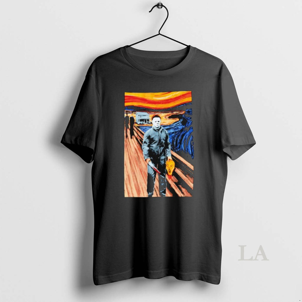 Original Michael Myers Halloween Mashup The Scream Edvard Munch