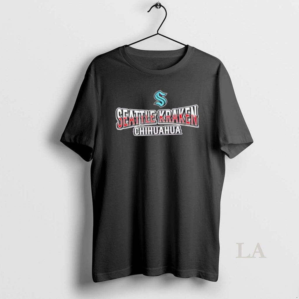Original Nhl Seattle Kraken X Chihuahua I Choose Violent 2 Sided