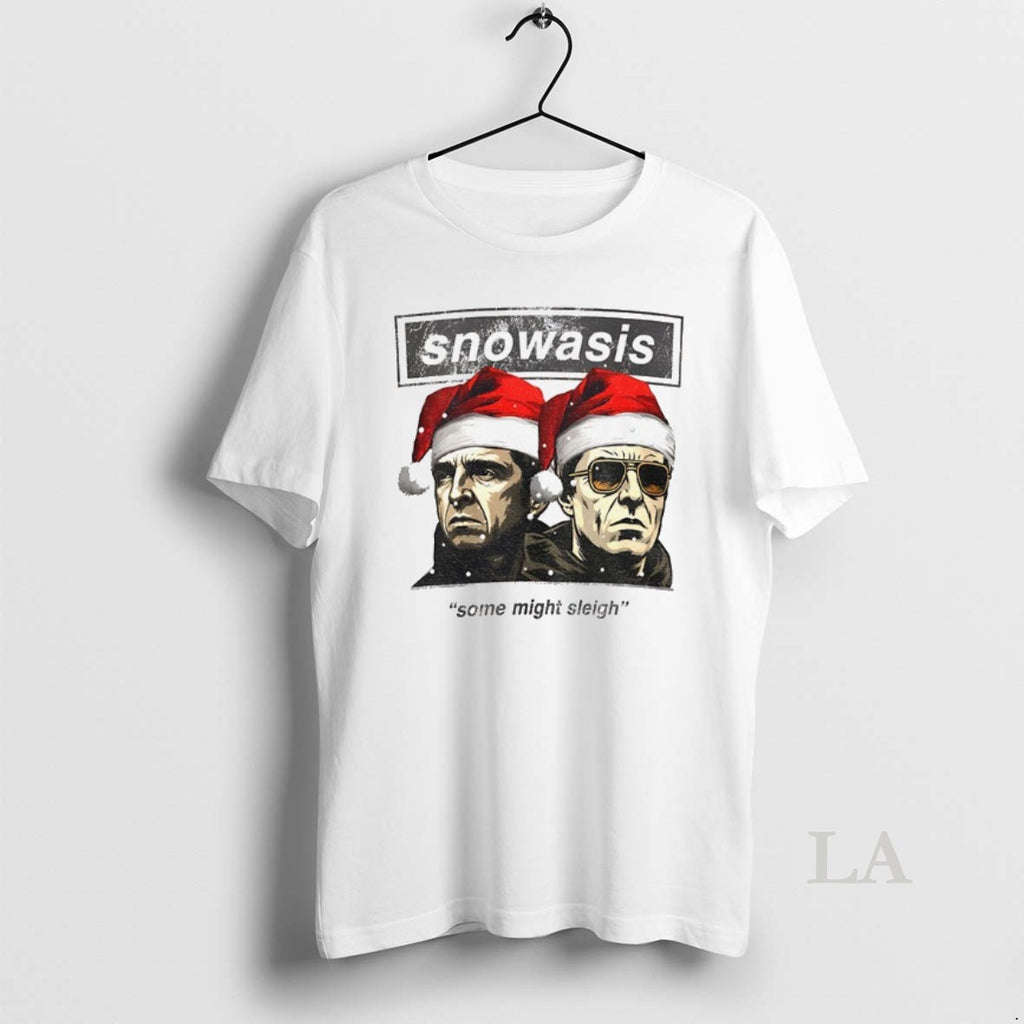 Original Noel Vs Liam Gallagher Oasis Snowasis Some Might Sleigh