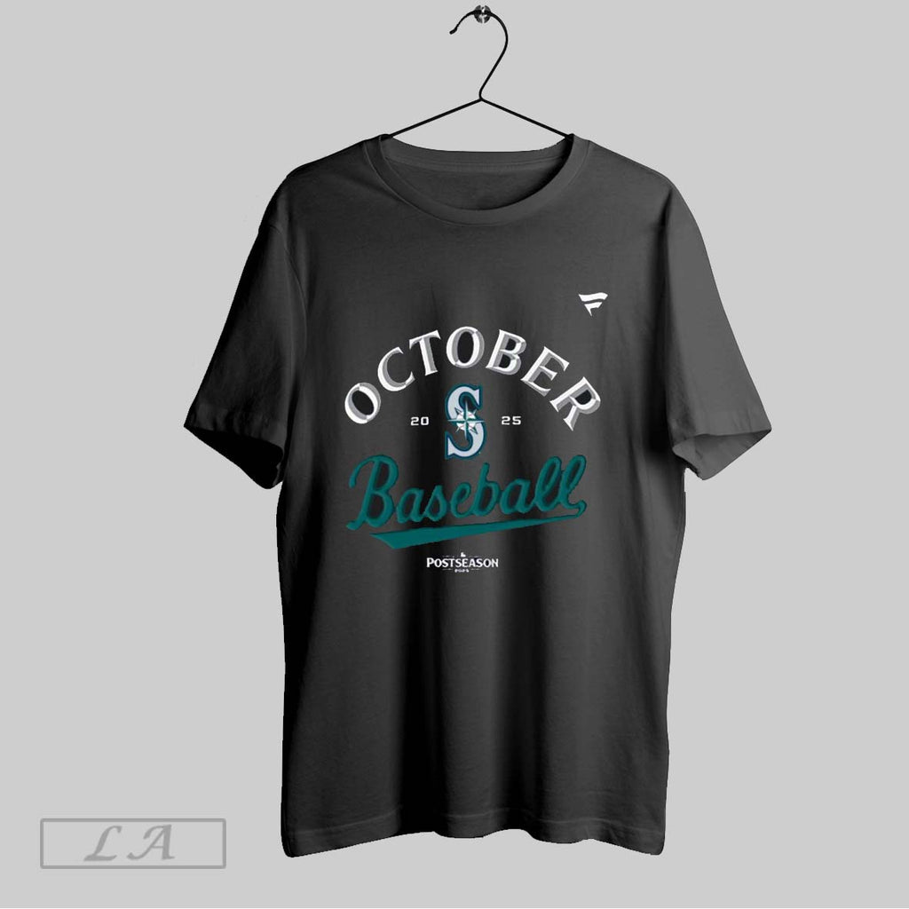 Original October Baseball 2025 Mlb Postseason Seattle Mariners
