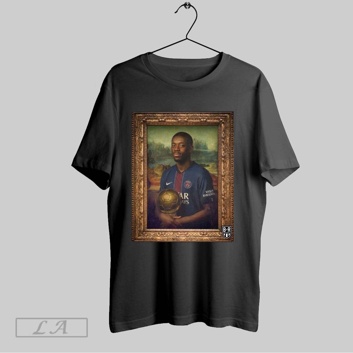 Original Ousmane Dembele Wins The Ballon Dor Mona Lisa Style Unisex
