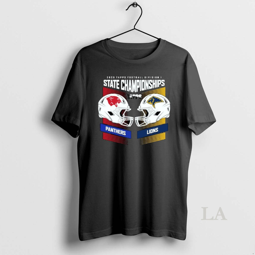 Original Panthers Vs Lions 2025 Tapps Football State Championships H2h Div 1