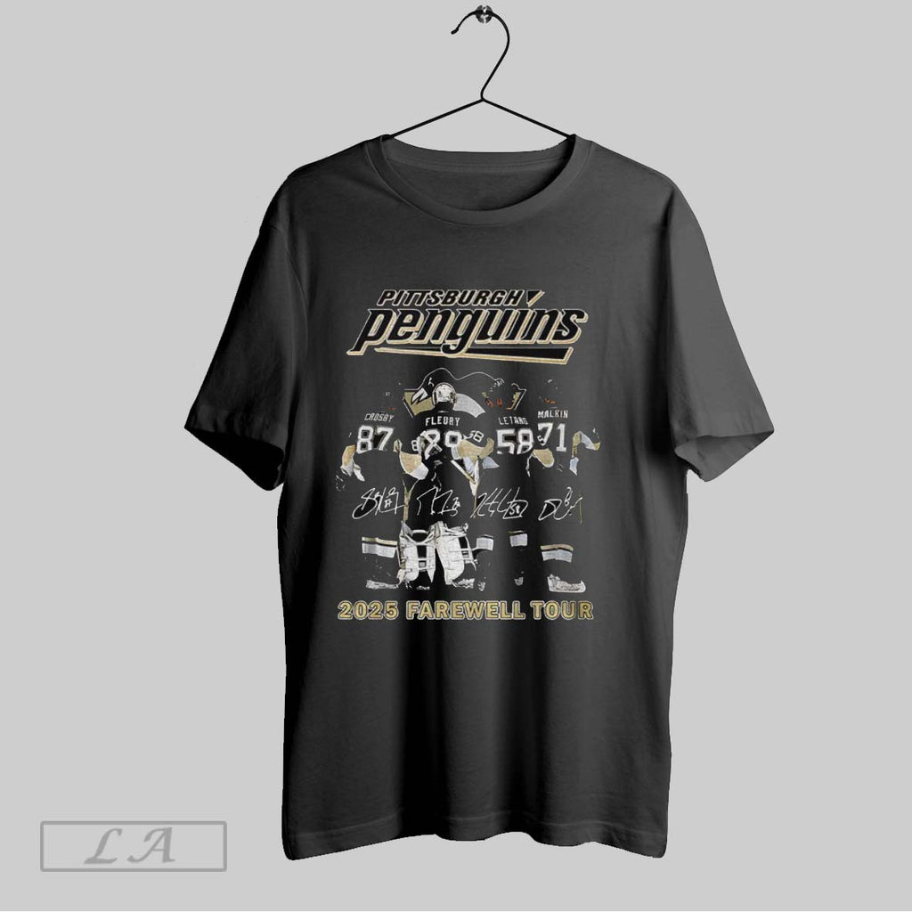 Original Pittsburgh Penguins Nhl Hockey 2025 Farewell Tour Signatures