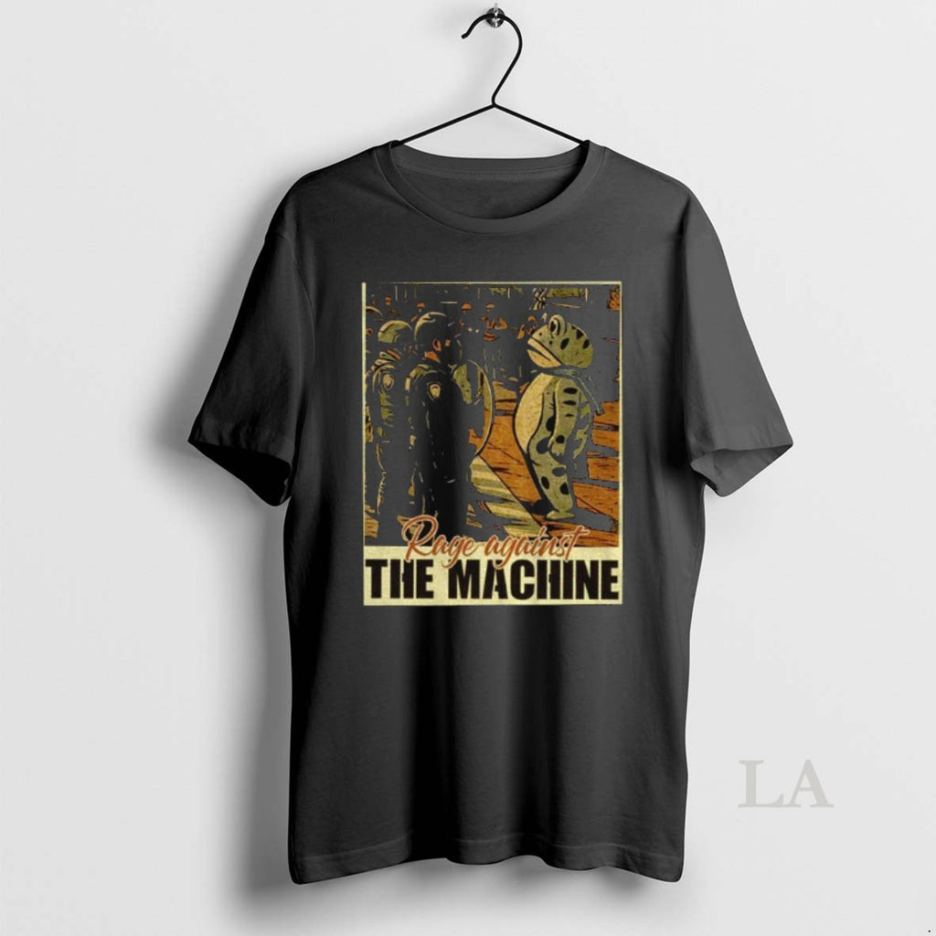 Original Portland Frog Protest Rage Against The Machine Vintage
