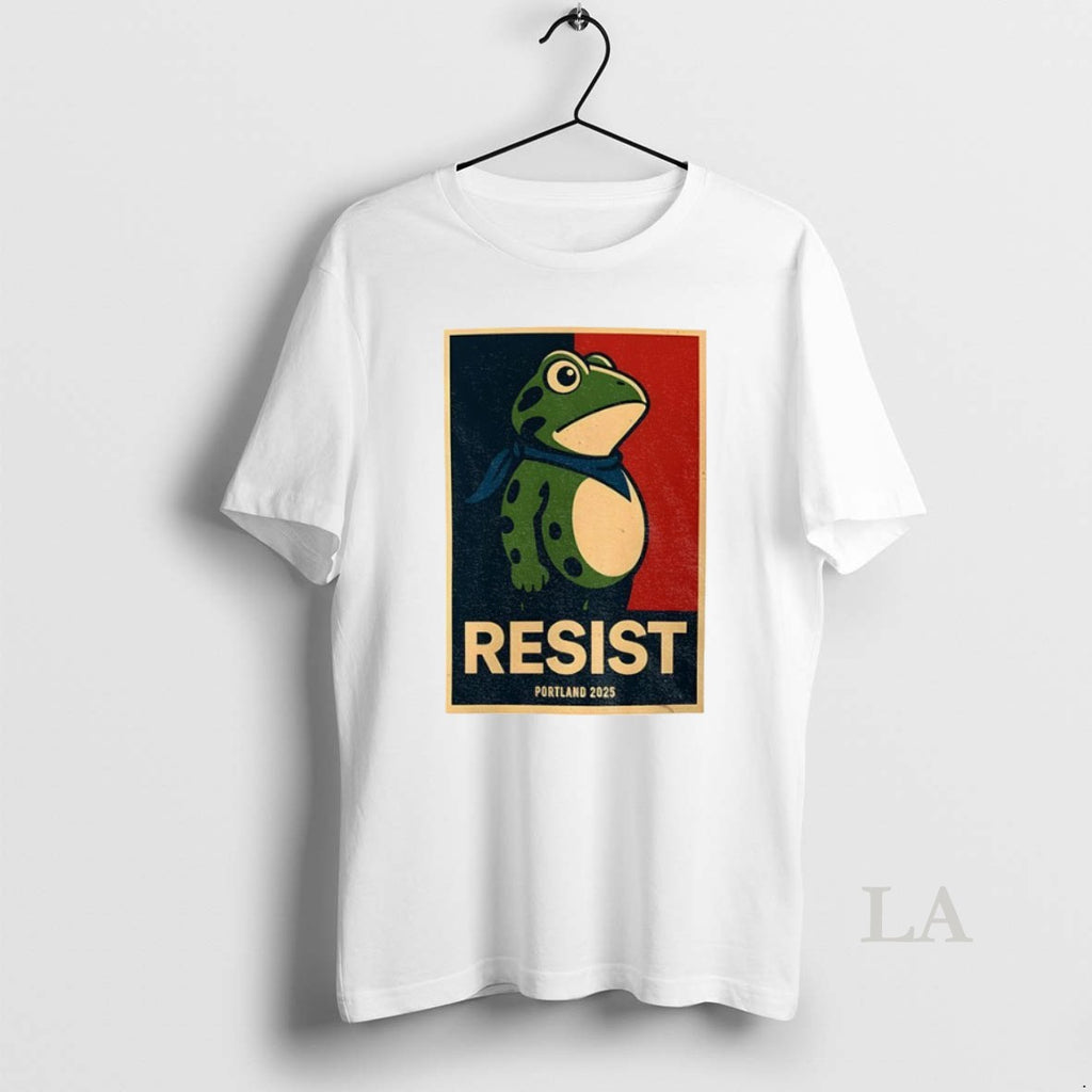 Original Portland Frog Resist Democracy Anti Trump Free Speech