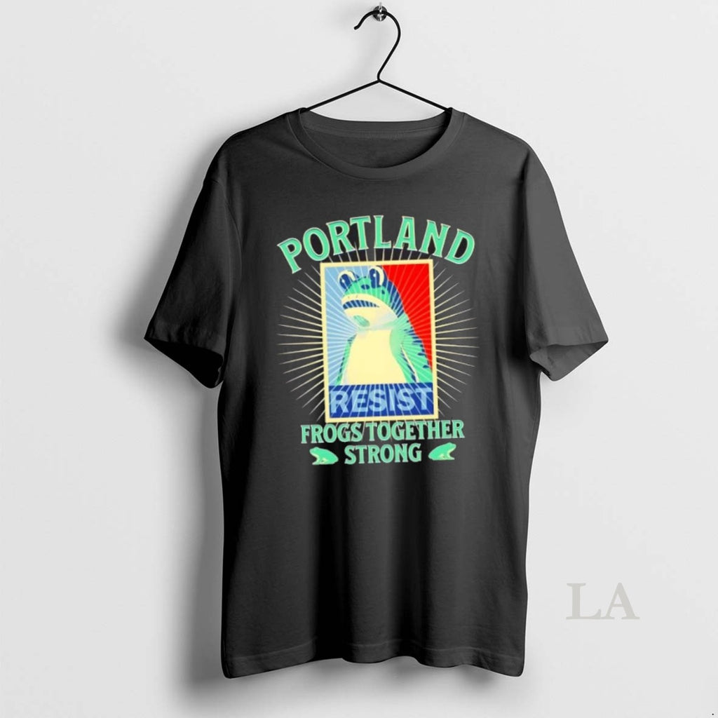 Original Portland Frogs Together Strong Retro