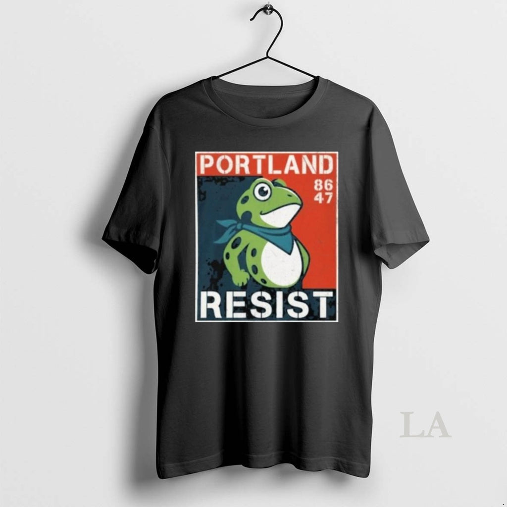 Original Portland Resist 86 47 Frog Long Sleve