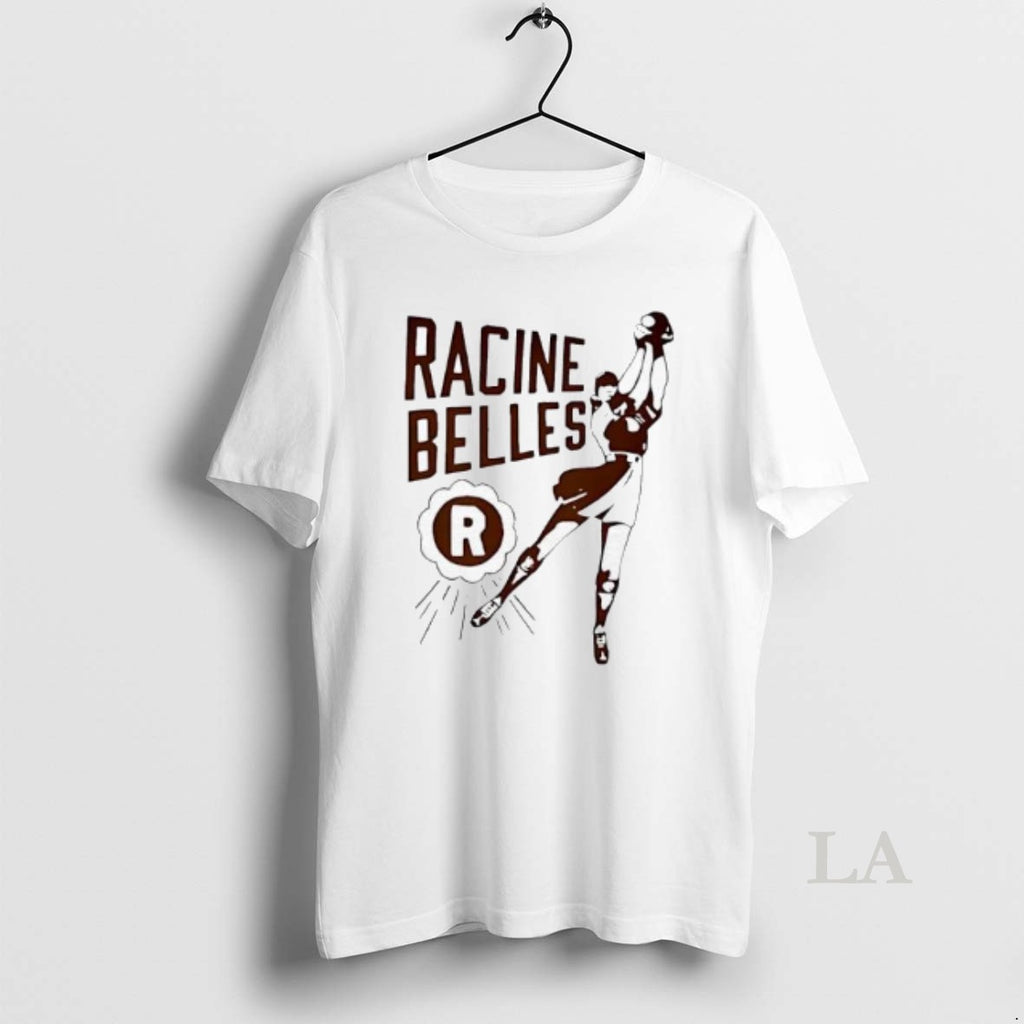 Original Racine Belles Player Sport Graphic