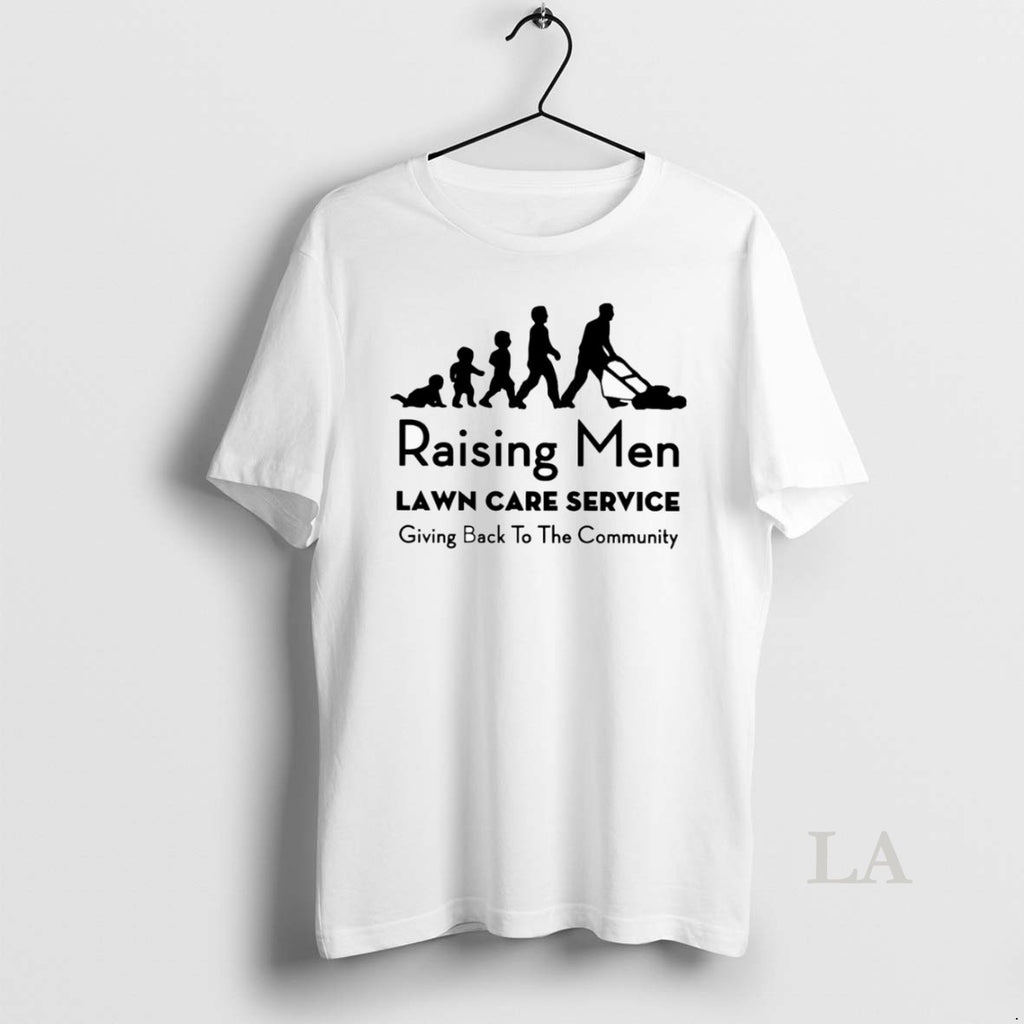 Original Raising Men Lawn Care Service Giving Back To The Community